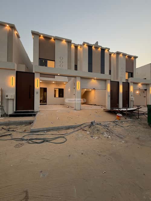 Villa 253.59 SQM Facing East on 30m Width Street Badr, Aldammam