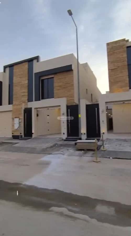 Villa 247.64 SQM Facing East on 15m Width Street Okaz, South Riyadh, Riyadh
