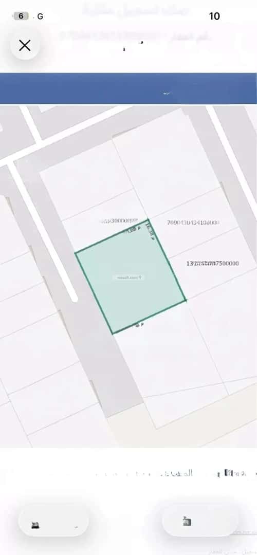 Land 990 SQM Facing West on 15m Width Street Al-Arid, North Riyadh, Riyadh