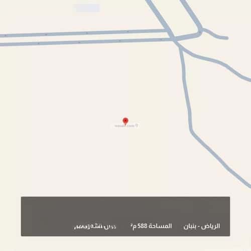 أرض 588.09 متر مربع شمالية غربية على شارع 15م الخير، شمال الرياض، الرياض