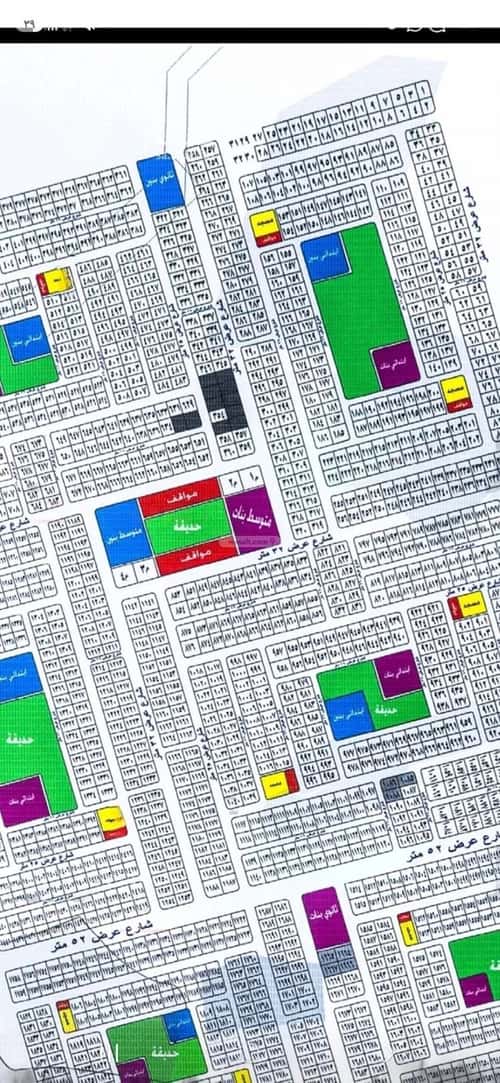 Land 312.5 SQM Facing South on 16m Width Street Al-Riyadh, North Jeddah, Jeddah