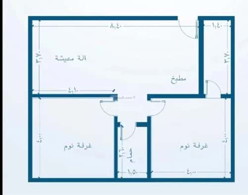 Apartment 175.7 SQM with 2 Bedrooms Al Faiha|A, South Jeddah, Jeddah
