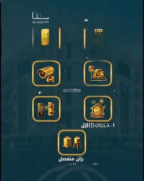 شقة 128.69 متر مربع ب 5 غرف الصواري، شمال جدة، جدة