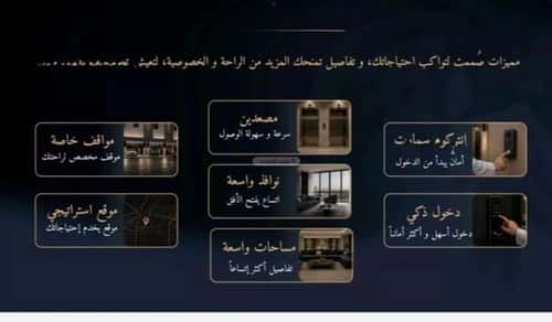 Apartment 820.5 SQM with 5 Bedrooms Al Rughamah, East Jeddah, Jeddah