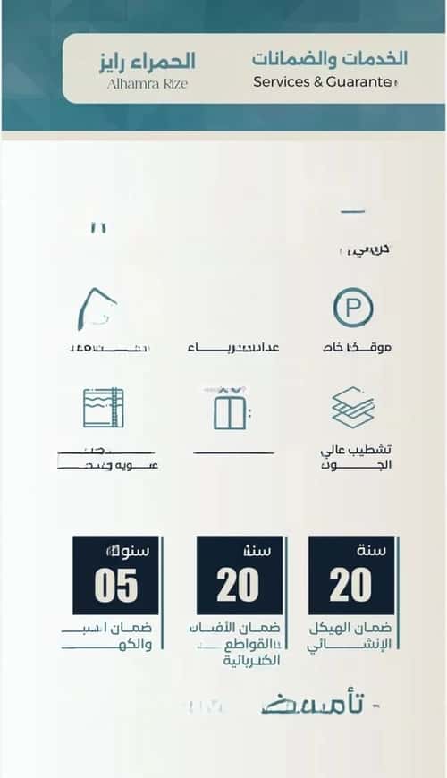 Apartment 517.5 SQM with 3 Bedrooms Al Hamrah, North Jeddah, Jeddah