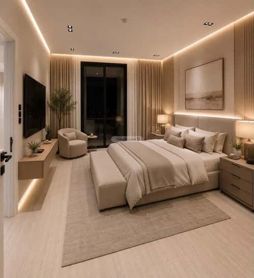 Apartment 140.1 SQM with 4 Bedrooms Okaz, South Riyadh, Riyadh