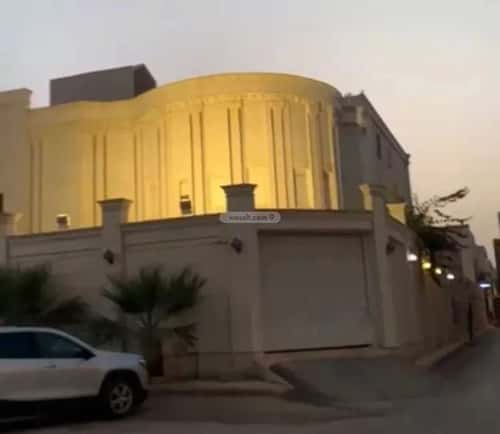 Villa 600 SQM Facing South on 25m Width Street Okaz, South Riyadh, Riyadh