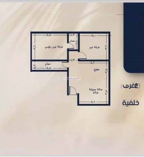 Apartment 440 SQM with 2 Bedrooms Al Rawdhah, North Jeddah, Jeddah