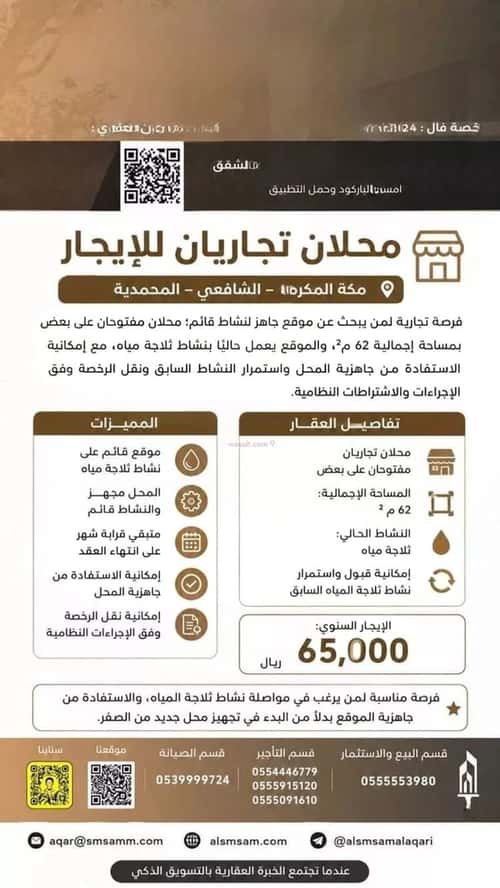 Showroom for Rent Almouhamdeah, Makkah Al Mukarramah