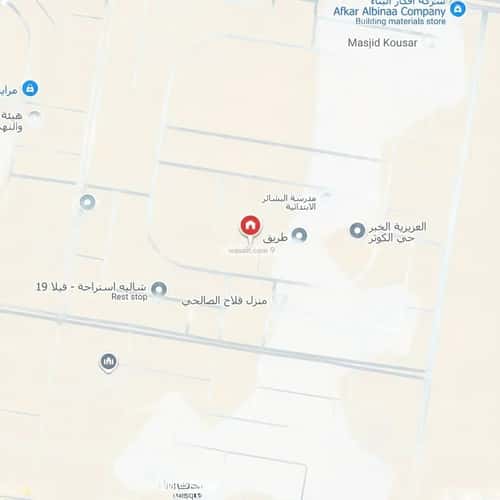 Land 490 SQM Facing North on 20m Width Street Al Kawthar, Khobar