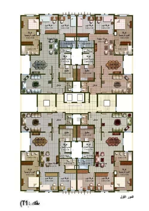 Apartment 156.3 SQM with 3 Bedrooms As-Suwaidi, West Riyadh, Riyadh
