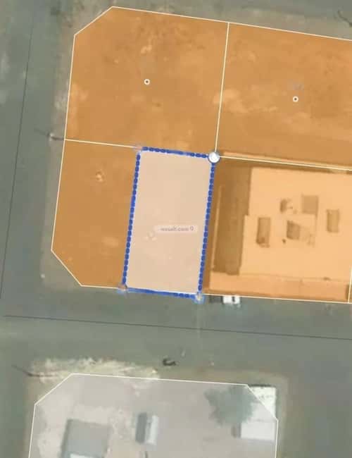 Land 328.05 SQM Facing South on 16m Width Street Katana, Madinah