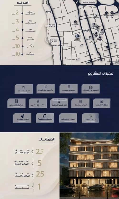 شقة 600 متر مربع ب 4 غرف الربوة، شمال جدة، جدة