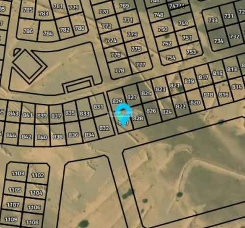 أرض 1026 متر مربع واجهة جنوبية،غربية المجد، شمال جدة، جدة