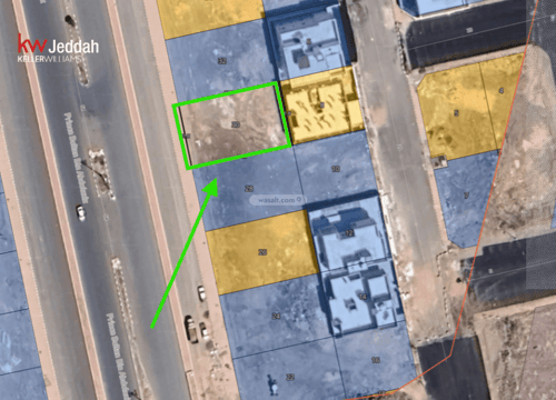 Land 769.95 SQM Facing West Al-Jisah, Madinah