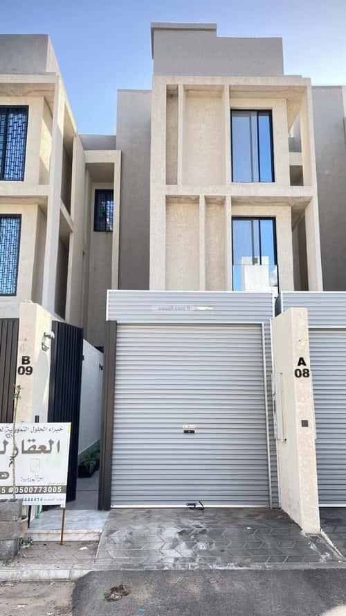 Villa 285.56 SQM Facing North on 12m Width Street Al Shouran, Madinah