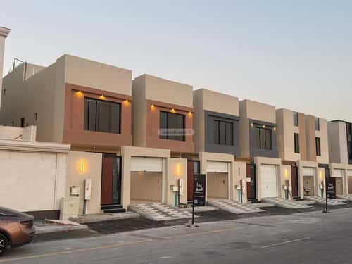 Villa 265.56 SQM Facing West on 40m Width Street Al Aqiq, Khobar
