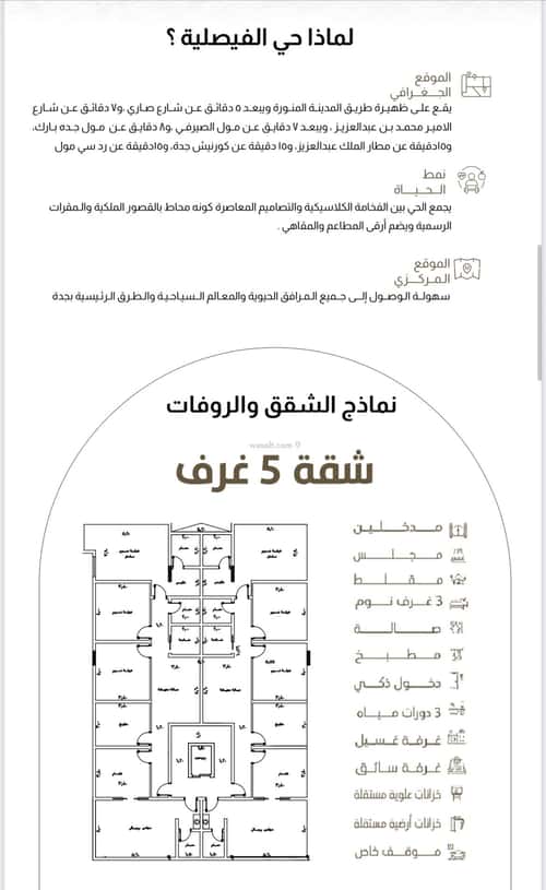 Building 138.48 SQM Facing West Al Faysaleyyah, North Jeddah, Jeddah