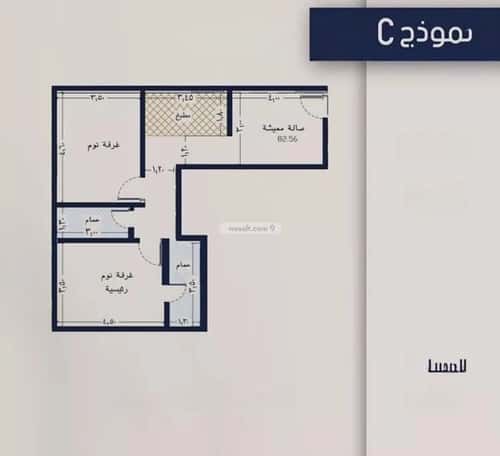 Apartment 780 SQM with 2 Bedrooms Al Marwah, North Jeddah, Jeddah