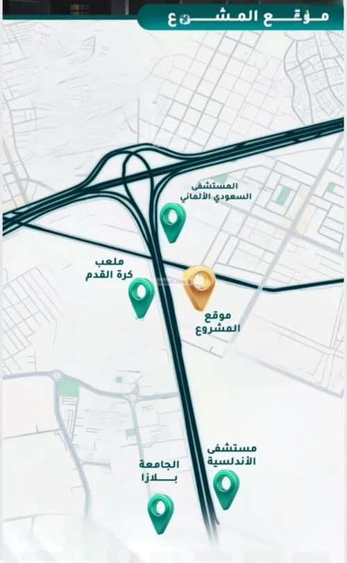 شقة 1260 متر مربع ب 3 غرف الروابي، جنوب جدة، جدة