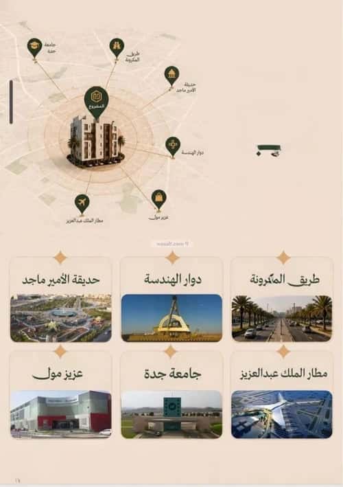 شقة 585.87 متر مربع ب 3 غرف الفيصلية، شمال جدة، جدة