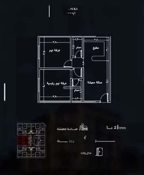 Apartment 750 SQM with 2 Bedrooms Al Nuzha, North Jeddah, Jeddah