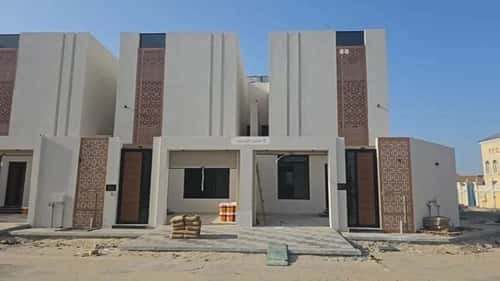 Villa 352.06 SQM Facing South on 18m Width Street Al Aqiq, Khobar