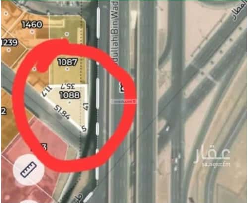 Land 1091.25 SQM Facing South East on 60m Width Street Al-Matar, Madinah