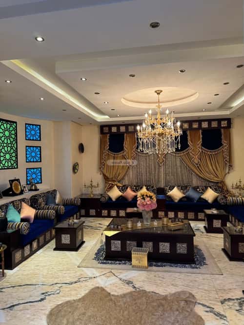 فيلا 500 متر مربع مع شقة واجهة شمالية الصحافة، شمال الرياض، الرياض