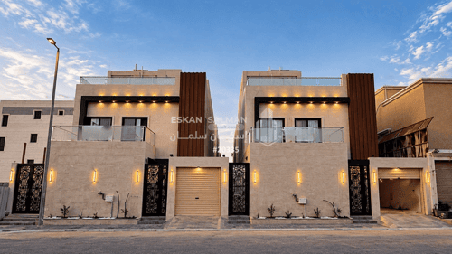 Villa 250 SQM Facing South on 20m Width Street Al Sheraa, Khobar