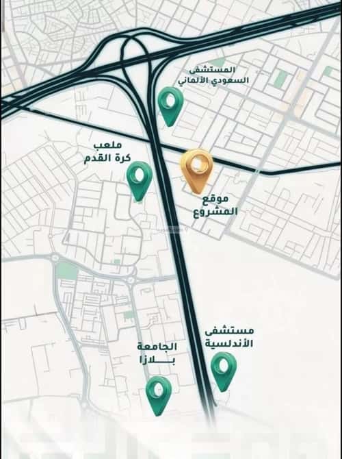شقة 75.89 متر مربع بغرفتين الروابي، جنوب جدة، جدة