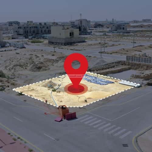 أرض سكنية زاوية بحي الحسام - 641.96متر 
