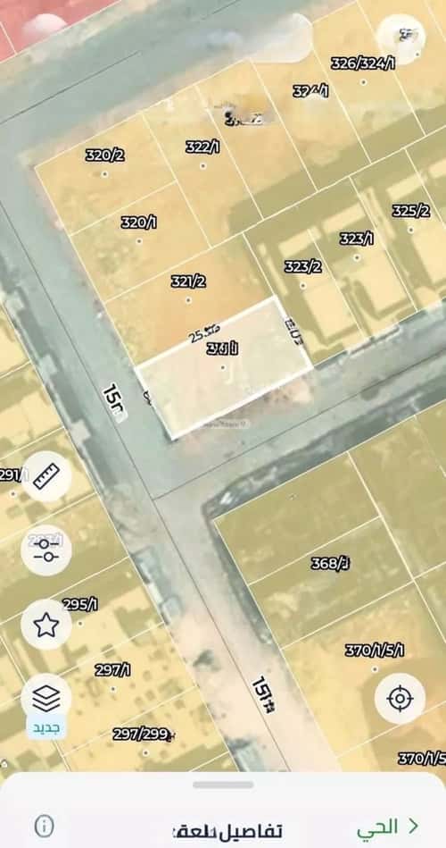Land 335.14 SQM Facing South West on 15m Width Street Ar-Rimal, East Riyadh, Riyadh