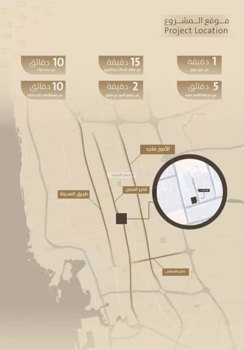 Apartment 696 SQM with 4 Bedrooms Al Faysaleyyah, North Jeddah, Jeddah