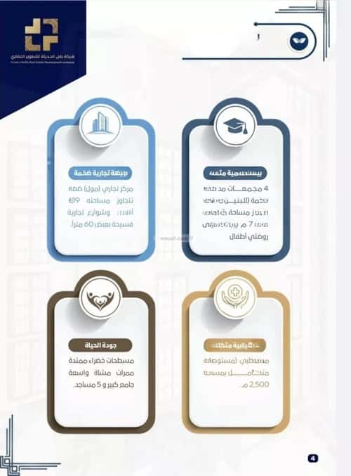 شقة 2645.07 متر مربع بغرفتين حكومي1، شمال جدة، جدة
