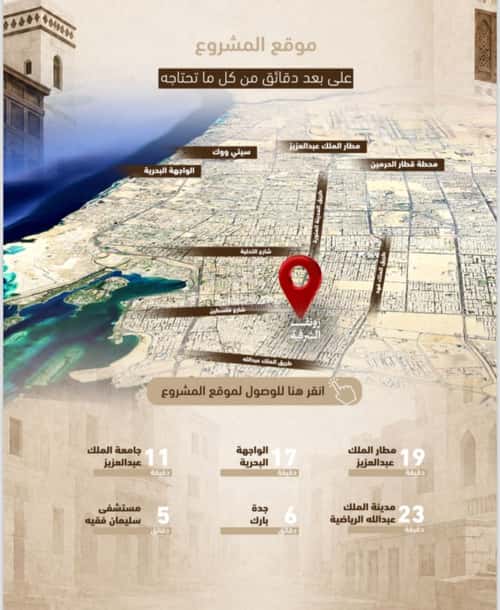 Apartment 829.81 SQM with 2 Bedrooms Al Sharafeyyah, South Jeddah, Jeddah