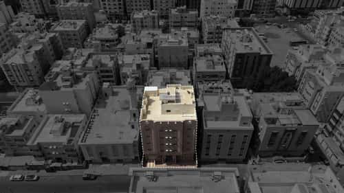 عمارة سكنية 413.61م2 بحي الجامعة