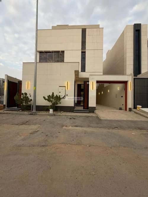 Villa 312.5 SQM Facing West on 15m Width Street Ar-Rimal, East Riyadh, Riyadh