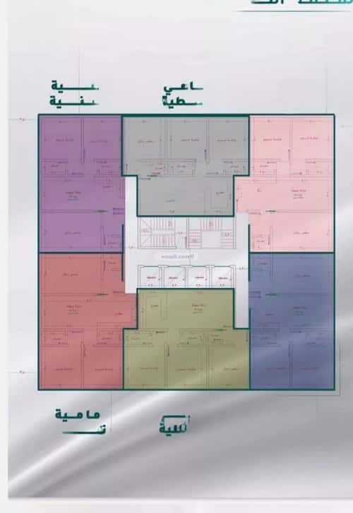 شقة 1666.35 متر مربع ب 3 غرف الفيحاء، جنوب جدة، جدة