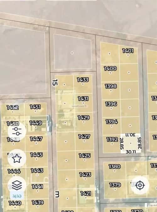 Land 870 SQM Facing North East on 15m Width Street Al Mashriq, East Riyadh, Riyadh