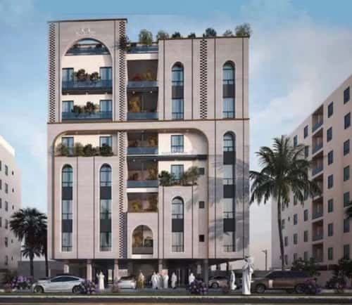 شقة 1055 متر مربع ب 3 غرف الحمراء، شمال جدة، جدة