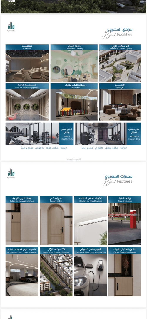 Apartment 2483 SQM with 2 Bedrooms Obhur Al Janoubeyyah, North Jeddah, Jeddah