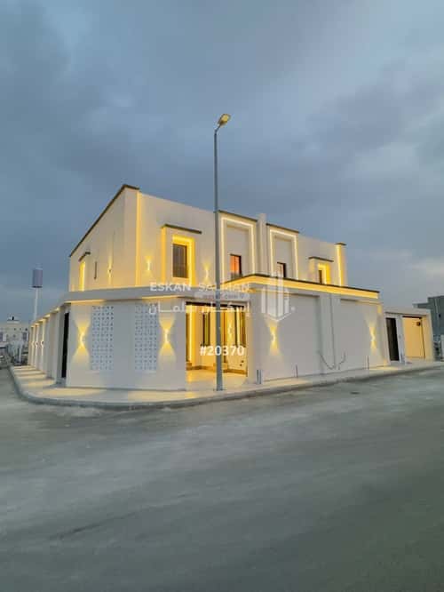 Villa 301.67 SQM Facing North East on 12m Width Street Rayyadh, Alttayif