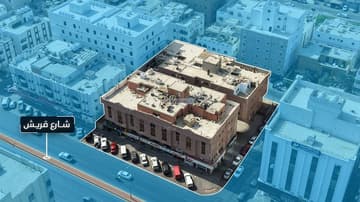 عمارتان سكنيتان 2200م2 بحي البوادي