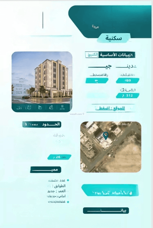Building 512 SQM Al Suwais 2, Jazan
