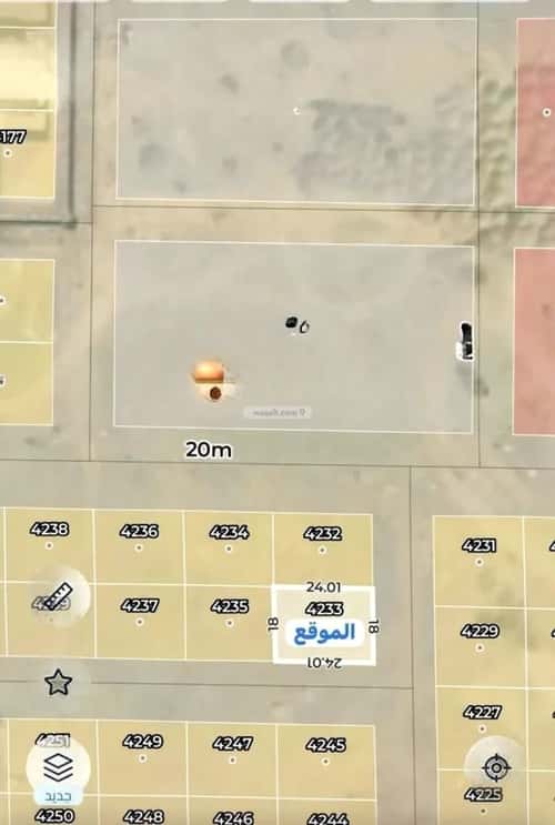 أرض 432 متر مربع المرجانية، رابغ