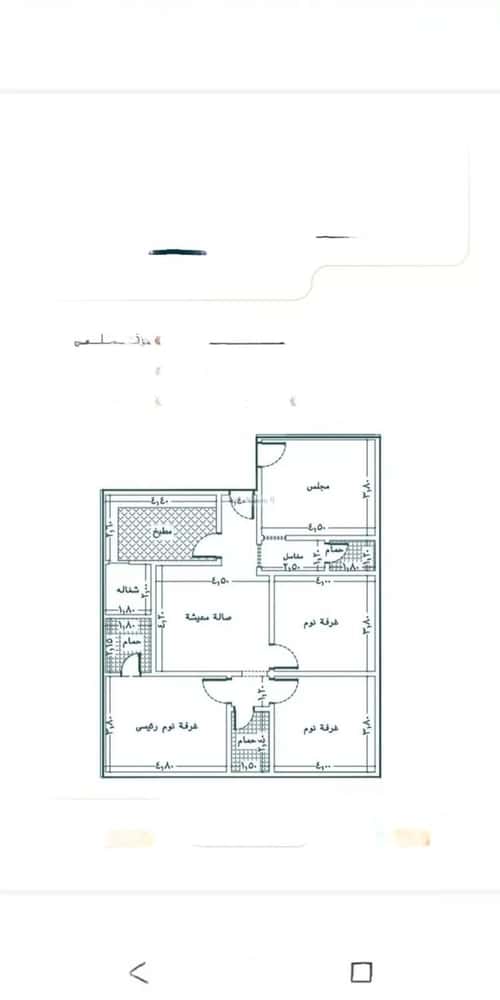 Apartment 133.05 SQM with 4 Bedrooms Al Faysaleyyah, North Jeddah, Jeddah