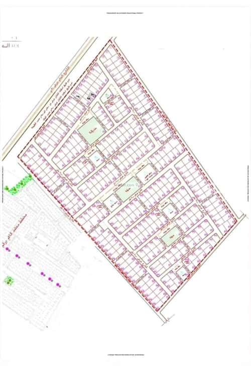 Land 1039.13 SQM Facing South West on 20m Width Street As Salam, Ash Shinan