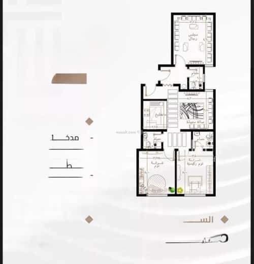 Apartment 71.45 SQM with 3 Bedrooms Bathaakorish, Makkah Al Mukarramah
