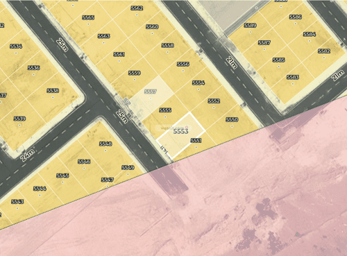 Land 350 SQM Facing South on 20m Width Street An-Nadheem, East Riyadh, Riyadh